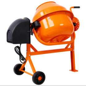 Cement Mixer, 3 Cu. Ft Electric Concrete Mixer Machine, 110v AC Motor Portable Power Cement Mixers For Mortar, Stucco And Fodder