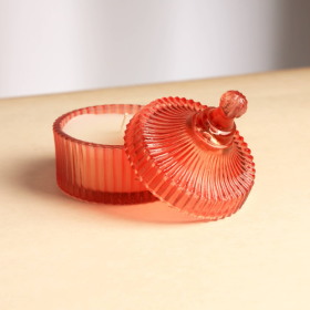 Posh Radiance Scented Wax Candle - Orange