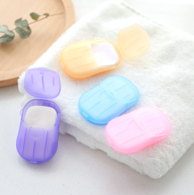 Disposable Hand Soap Paper (Option: Mixedcolor10pcs)