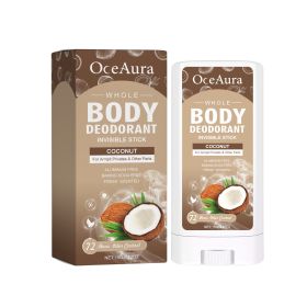 OceAura Whole Body Deodorant, Clean Armpit Sweat Odor Mild Refreshing Deodorant Stick (Option: 4PCS)