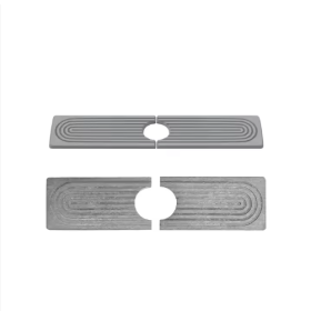 Diatomaceous Earth Sink Tray Stone Home Sink Caddy Kitchen Instant Dry Sink Organizer (Color: Light Grey)