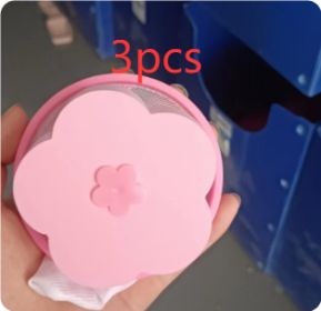 Float Filter For Washing Machine Hair Remover (Option: Pink-3pcs)