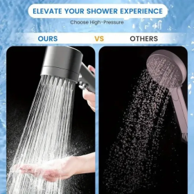 5-layer Filter High-pressure Flow Multi-mode Shower Head (Option: Normal)