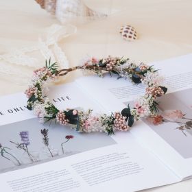 Baby Breath Crown, Dried Crown, Bride Crown, Wedding Crown, Daily Crown, Party Crown, Birthday Crown (Option: Adilt)