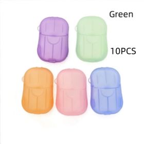 Disposable Hand Soap Paper (Option: Green 10PCS)
