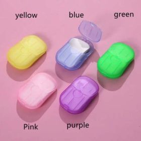 Disposable Hand Soap Paper (Option: Mixedcolor100pcs)