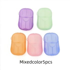 Disposable Hand Soap Paper (Option: Mixedcolor5pcs)