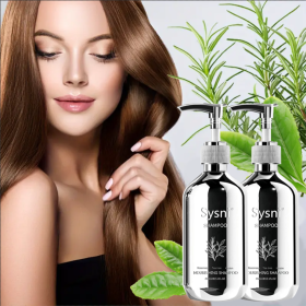 Sysni Organic Rosemary Shampoo And Tea Tree Special Shampoo, Keratin NourIshing Shampoo ,Promote Hair Growth, Strengthening Shampoo, Prevent Hair Loss (Option: 2PCS)
