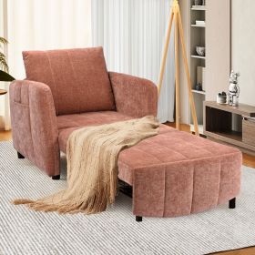 4-in-1 Sleeper Chair Bed For Small Room (Option: WBN)